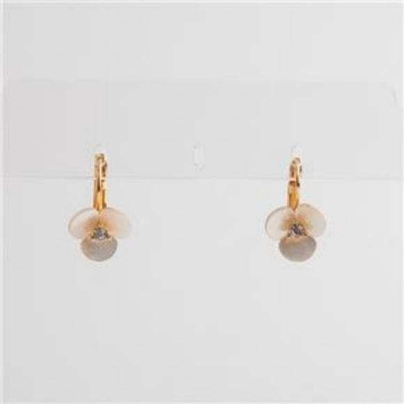 kate spade Jewelry Kate Spade New York Disco Pansy Leverback